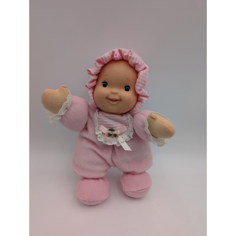 Goldberger Doll Plush Bunny Ears 12 Inch Pink Stuffed Toy